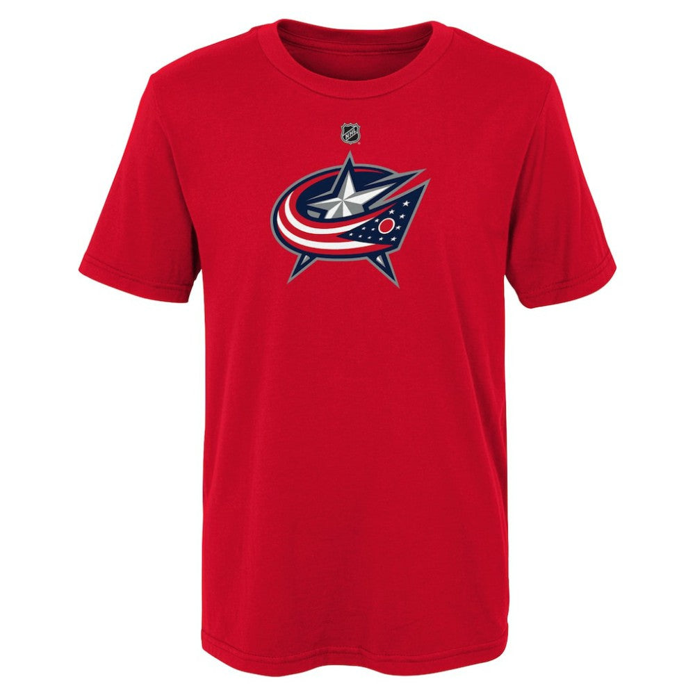 Columbus Blue Jackets - Youth Primary Logo T-Shirt Red