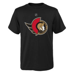 Ottawa Senators - Youth Primary Logo T-Shirt Black