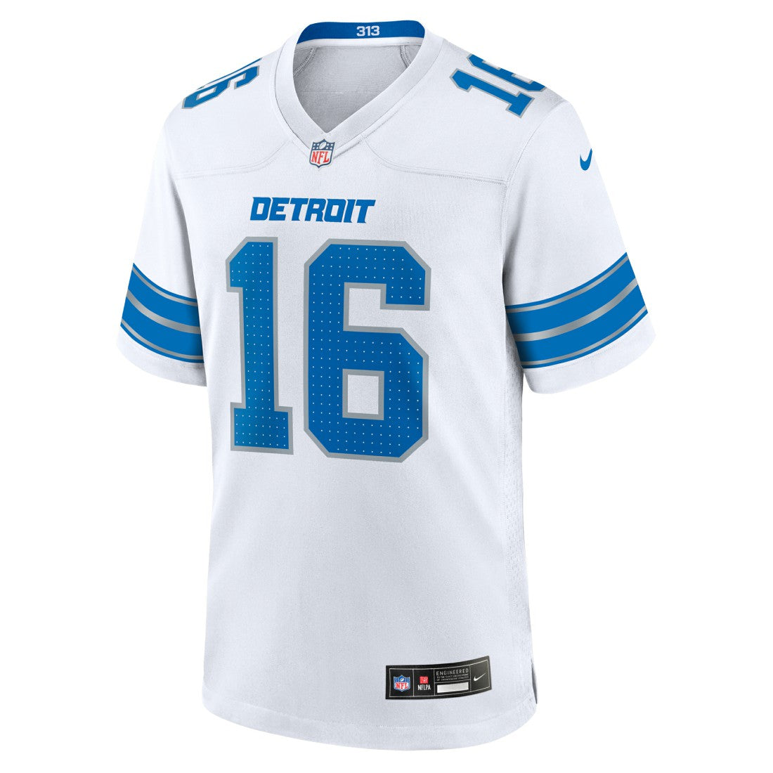 Jared Goff Detroit Lions Game Jersey - White | NFL Jerseys