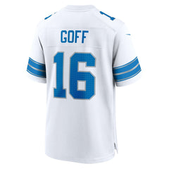 Jared Goff Detroit Lions Game Jersey White - Nike