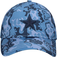 Dallas Cowboys New Era Women's Trippy 9TWENTY Adjustable Hat Navy - NFL