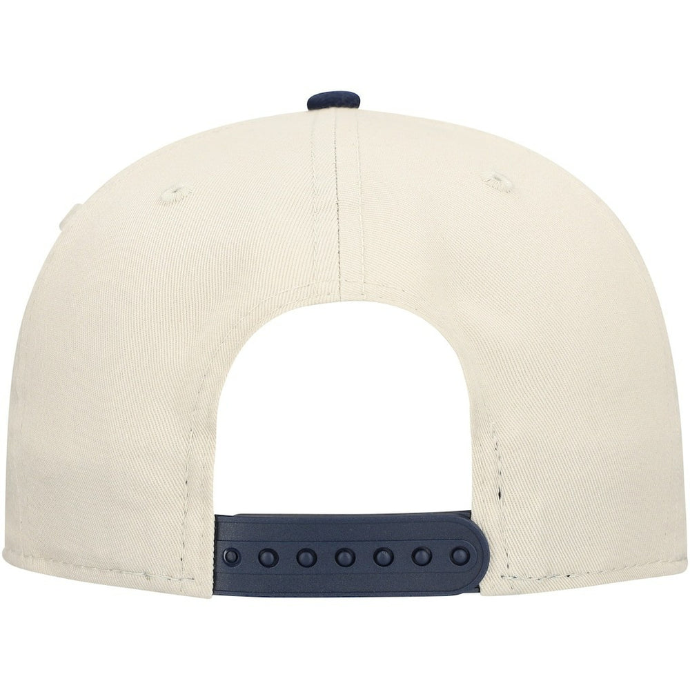 Dallas Cowboys New Era Athletic Golfer Adjustable Hat Stone/Navy - NFL