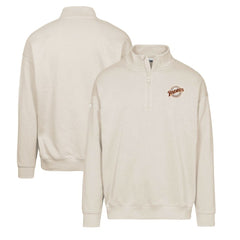 San Diego Padres Levelwear Murray Core Logo Quarter-Zip Pullover Top Clearance
