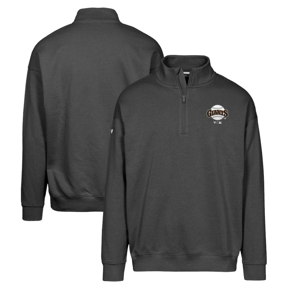 San Francisco Giants Levelwear Murray Core Logo Quarter-Zip Pullover Top Sale