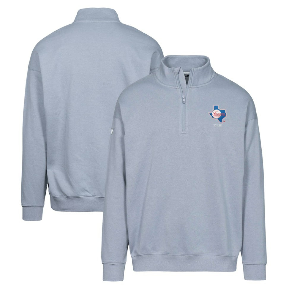 Texas Rangers Levelwear Murray Core Logo Quarter-Zip Pullover Top for sale