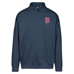 Minnesota Twins Levelwear Murray Core Logo Quarter-Zip Pullover Top Lifestyle
