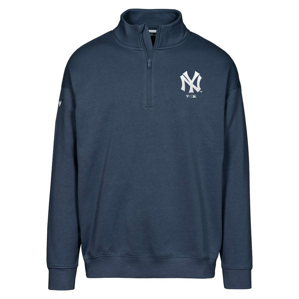 New York Yankees Levelwear Murray Core Logo Quarter-Zip Pullover Top for sale