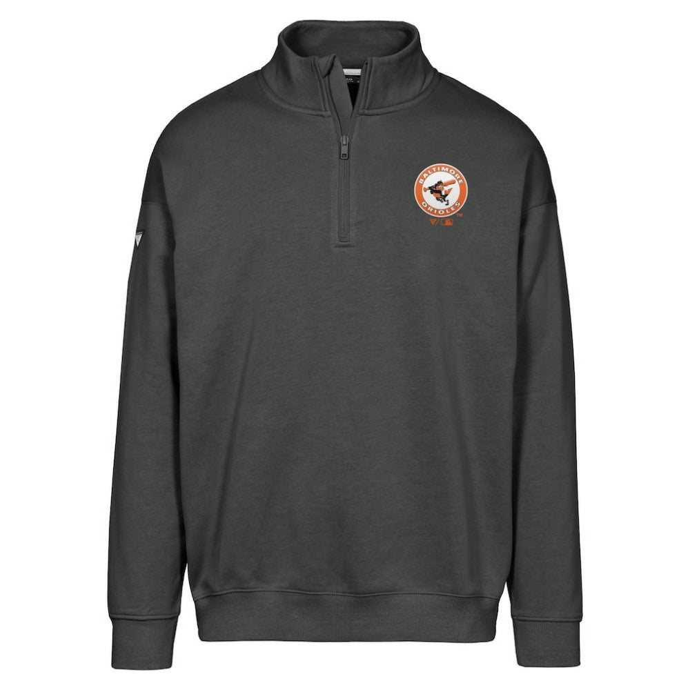Baltimore Orioles Levelwear Murray Core Logo Quarter-Zip Pullover Top Online
