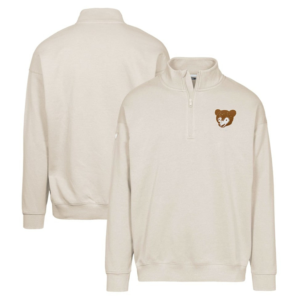 Chicago Cubs Levelwear Murray Core Logo Quarter-Zip Pullover Top discount