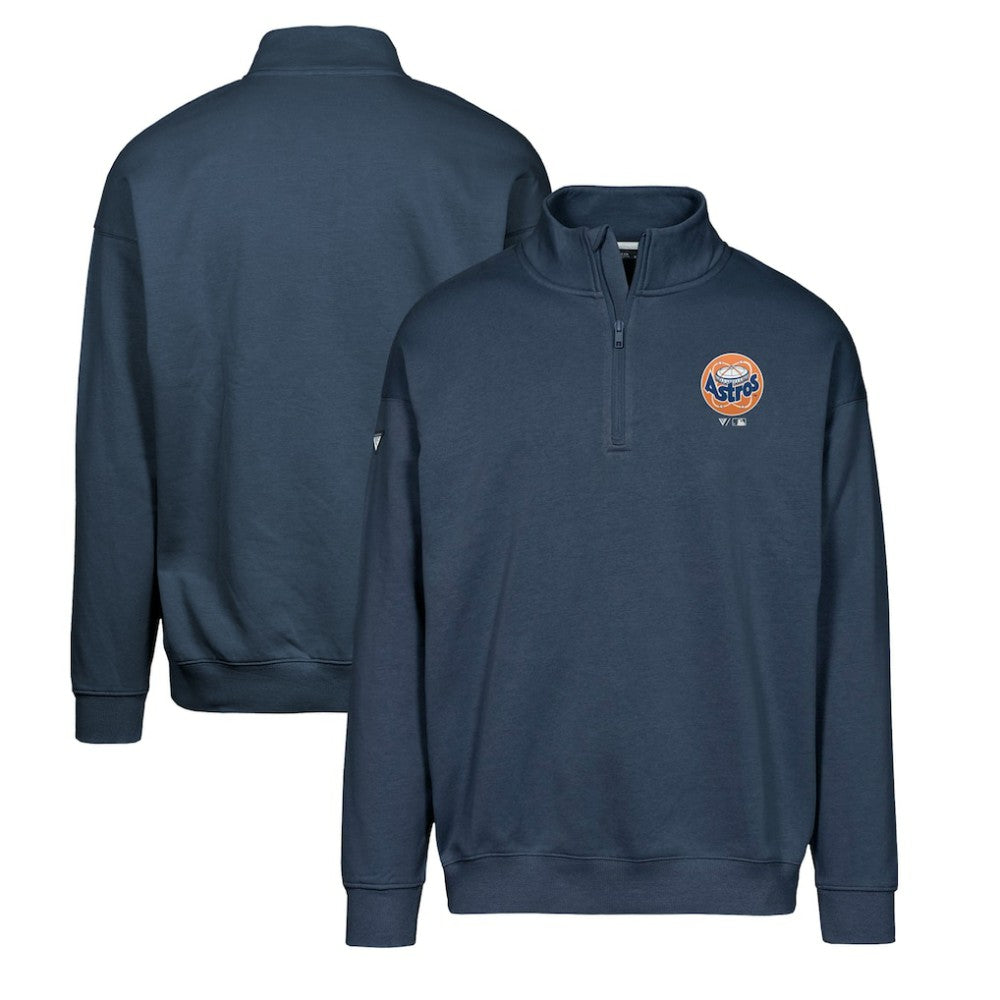 Houston Astros Levelwear Murray Core Logo Quarter-Zip Pullover Top Sale