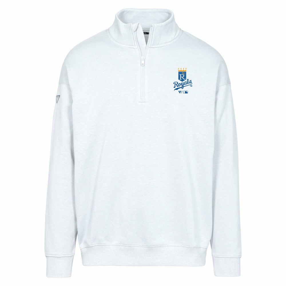 Kansas City Royals Levelwear Murray Core Logo Quarter-Zip Pullover Top Near Me