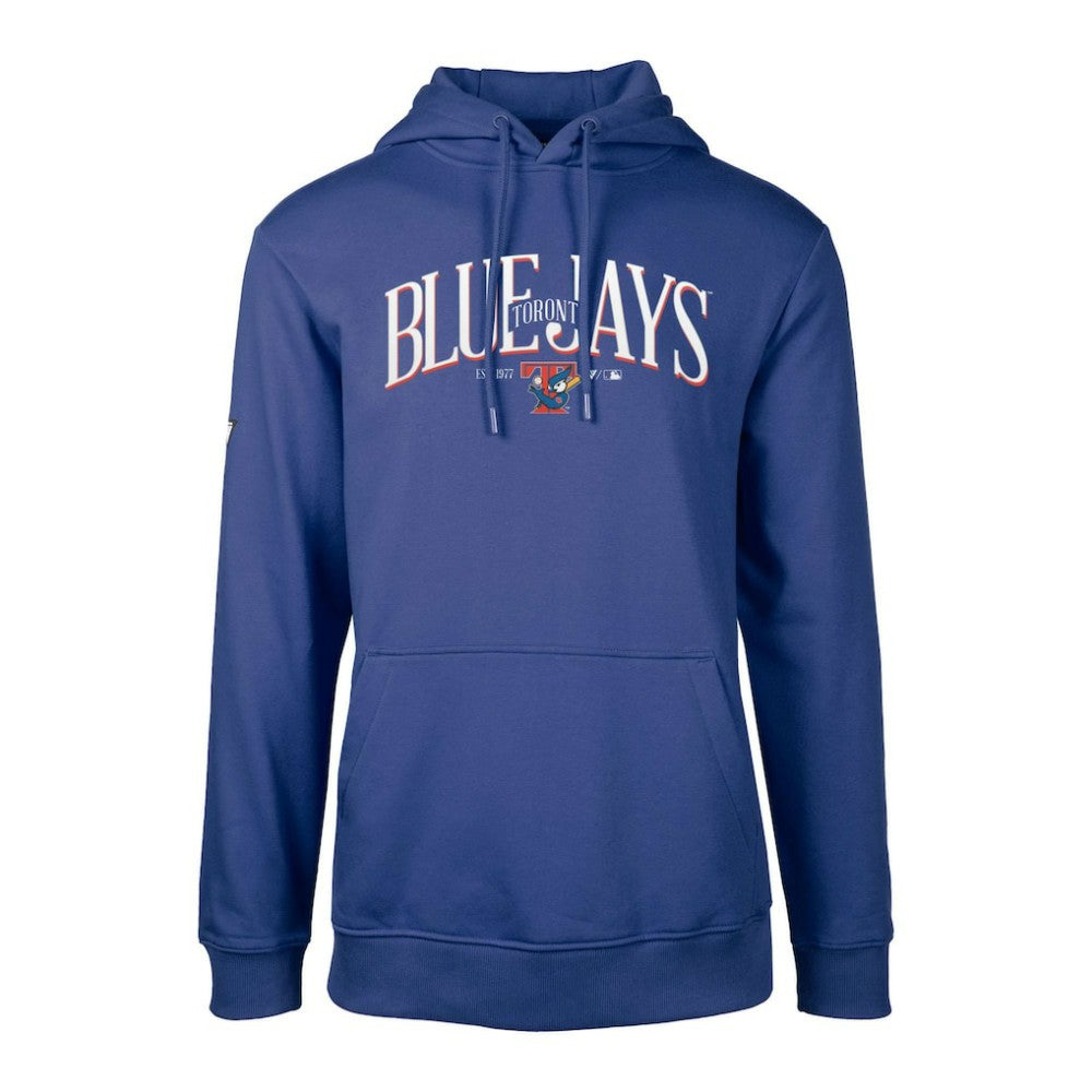 Toronto Blue Jays Levelwear Cooperstown Collection Podium Retro Spellout Pullover Hoodie Sale
