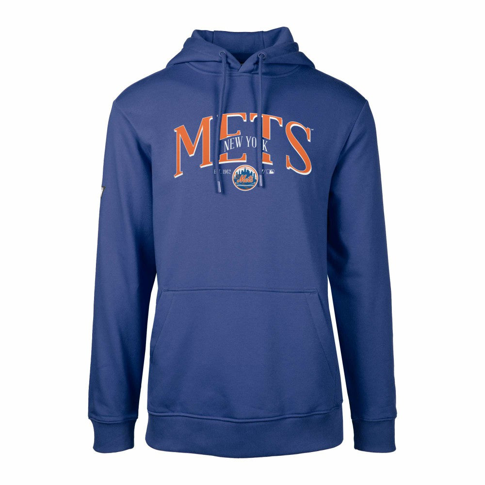 New York Mets Levelwear Cooperstown Collection Podium Retro Spellout Pullover Hoodie Near Me