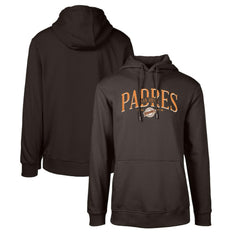 San Diego Padres Levelwear Cooperstown Collection Podium Retro Spellout Pullover Hoodie for sale