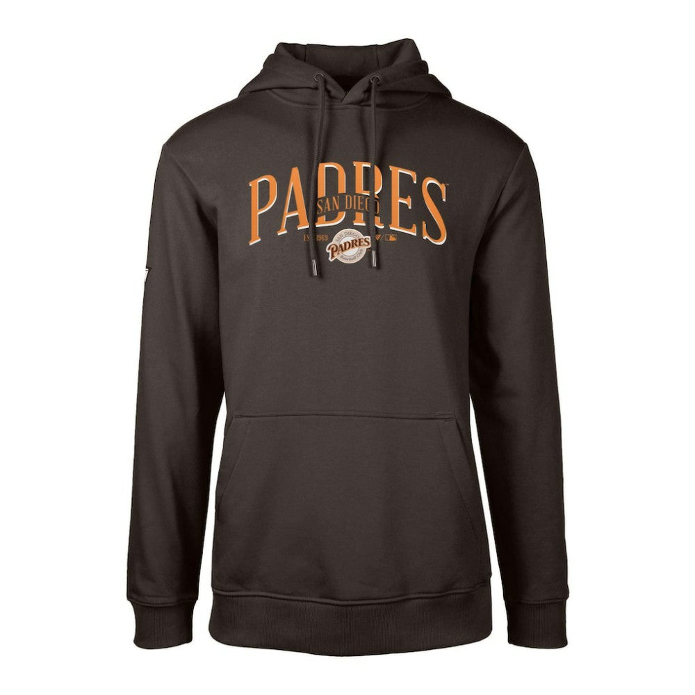 San Diego Padres Levelwear Cooperstown Collection Podium Retro Spellout Pullover Hoodie for sale