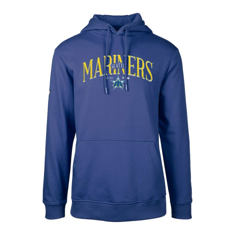Seattle Mariners Levelwear Cooperstown Collection Podium Retro Spellout Pullover Hoodie for sale