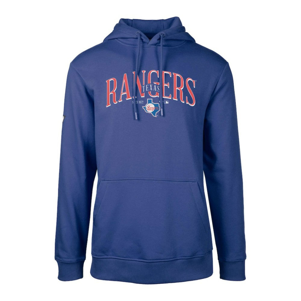 Texas Rangers Levelwear Cooperstown Collection Podium Retro Spellout Pullover Hoodie Clearance
