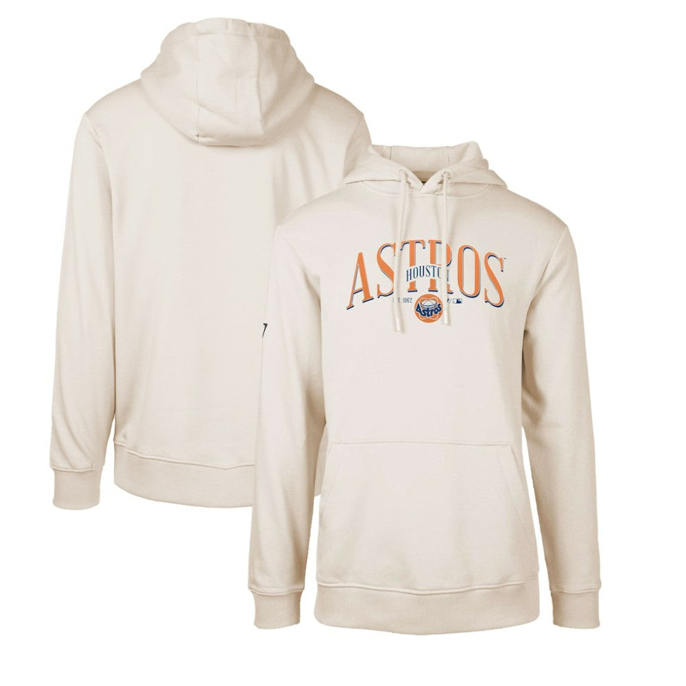 Houston Astros Levelwear Cooperstown Collection Podium Retro Spellout Pullover Hoodie Sale