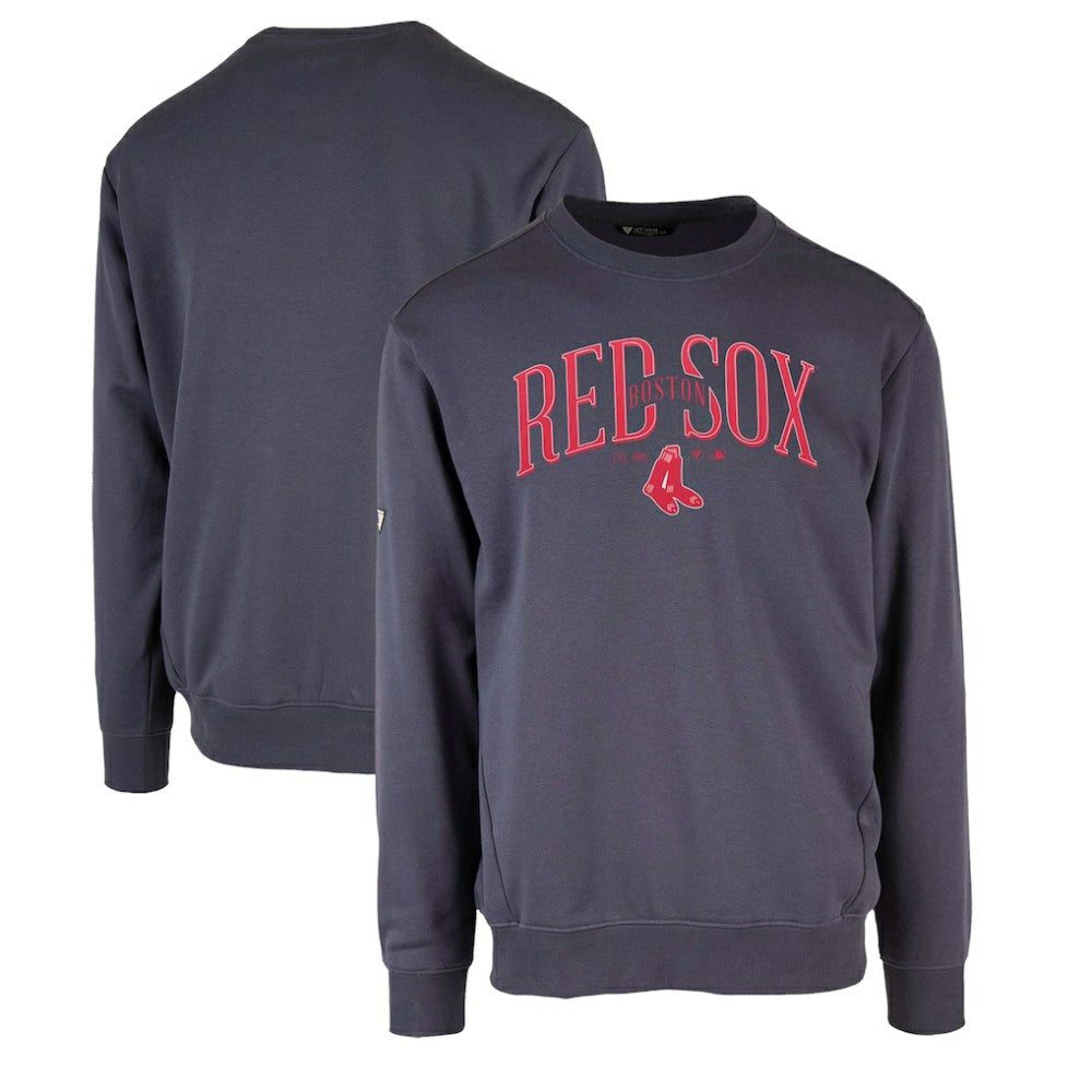 Boston Red Sox Levelwear Zane Cooperstown Collection Retro Spellout Pullover Sweatshirt for sale