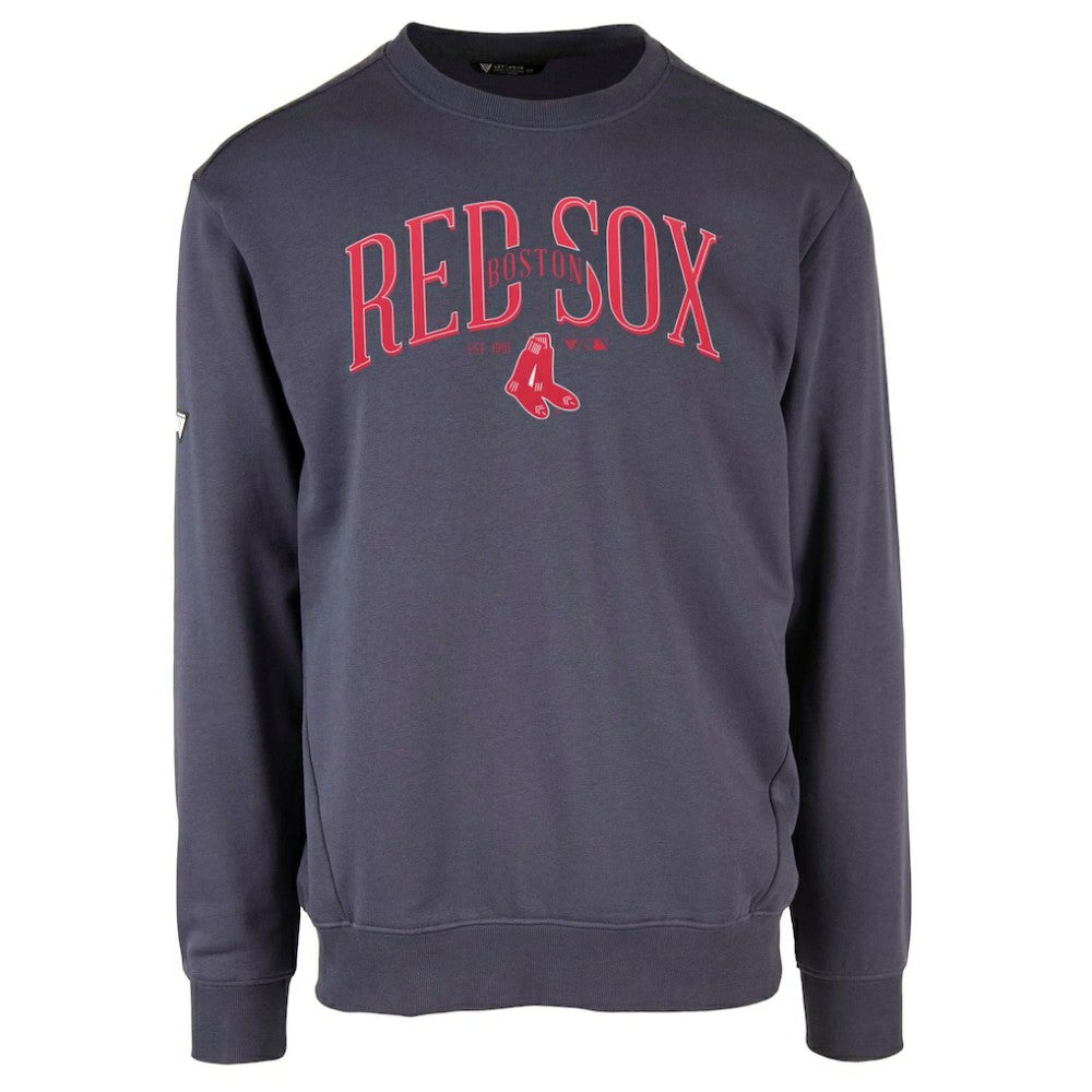 Boston Red Sox Levelwear Zane Cooperstown Collection Retro Spellout Pullover Sweatshirt for sale