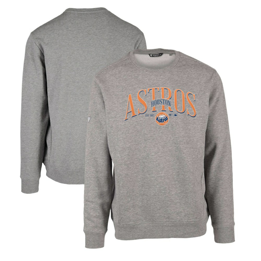 Houston Astros Levelwear Zane Cooperstown Collection Retro Spellout Pullover Sweatshirt Sale