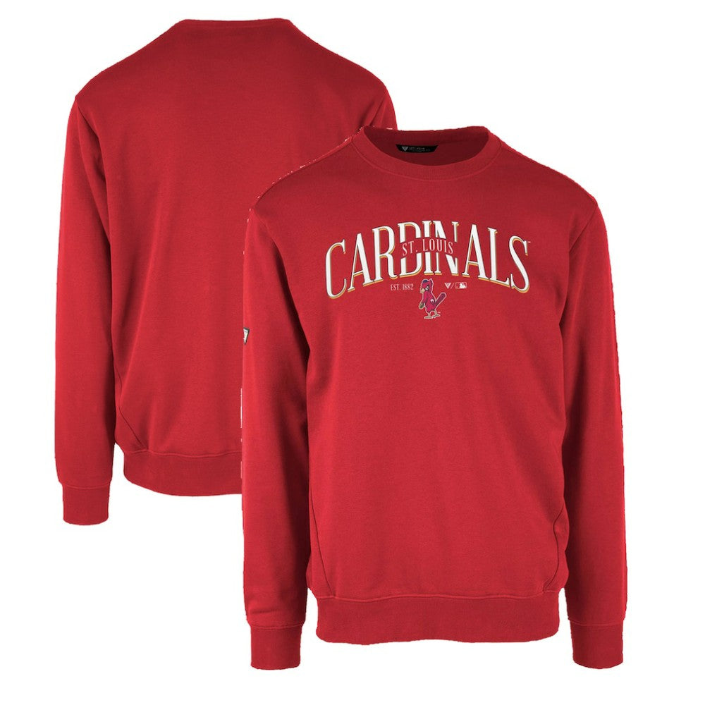 St. Louis Cardinals Levelwear Zane Cooperstown Collection Retro Spellout Pullover Sweatshirt Online