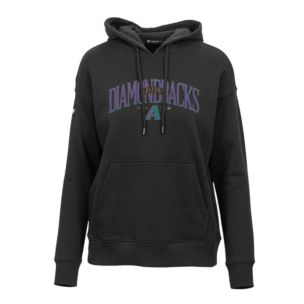 Arizona Diamondbacks Levelwear Women's Adorn Cooperstown Collection Retro Spellout Pullover Hoodie for sale
