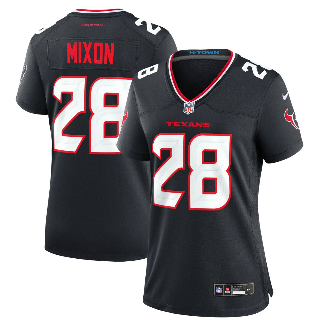 Joe Mixon Houston Texans Women's Game Jersey Navy - Nike