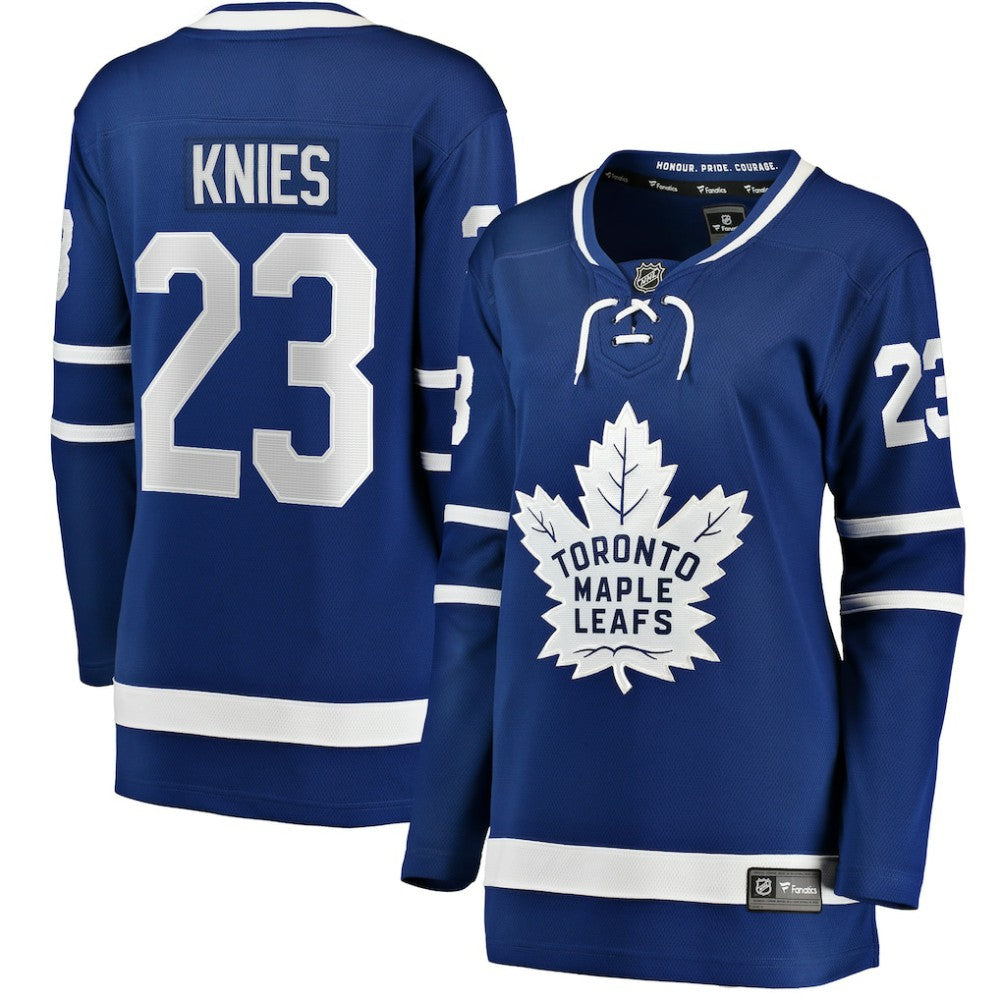Matthew Knies Toronto Maple Leafs - Fanatics Women's Home Breakaway Jersey Blue