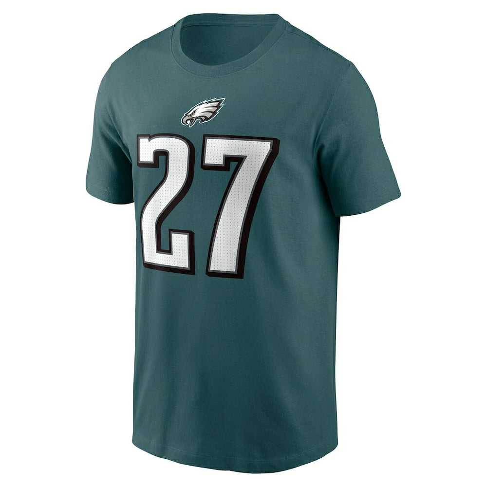 Quinyon Mitchell Philadelphia Eagles Name & Number T-Shirt Green - Nike