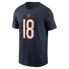 Caleb Williams Chicago Bears Name & Number T-Shirt Navy - Nike