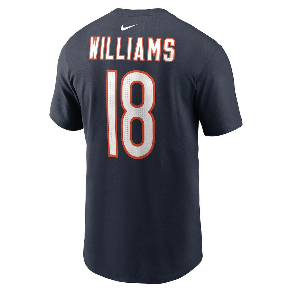Caleb Williams Chicago Bears Name & Number T-Shirt Navy - Nike