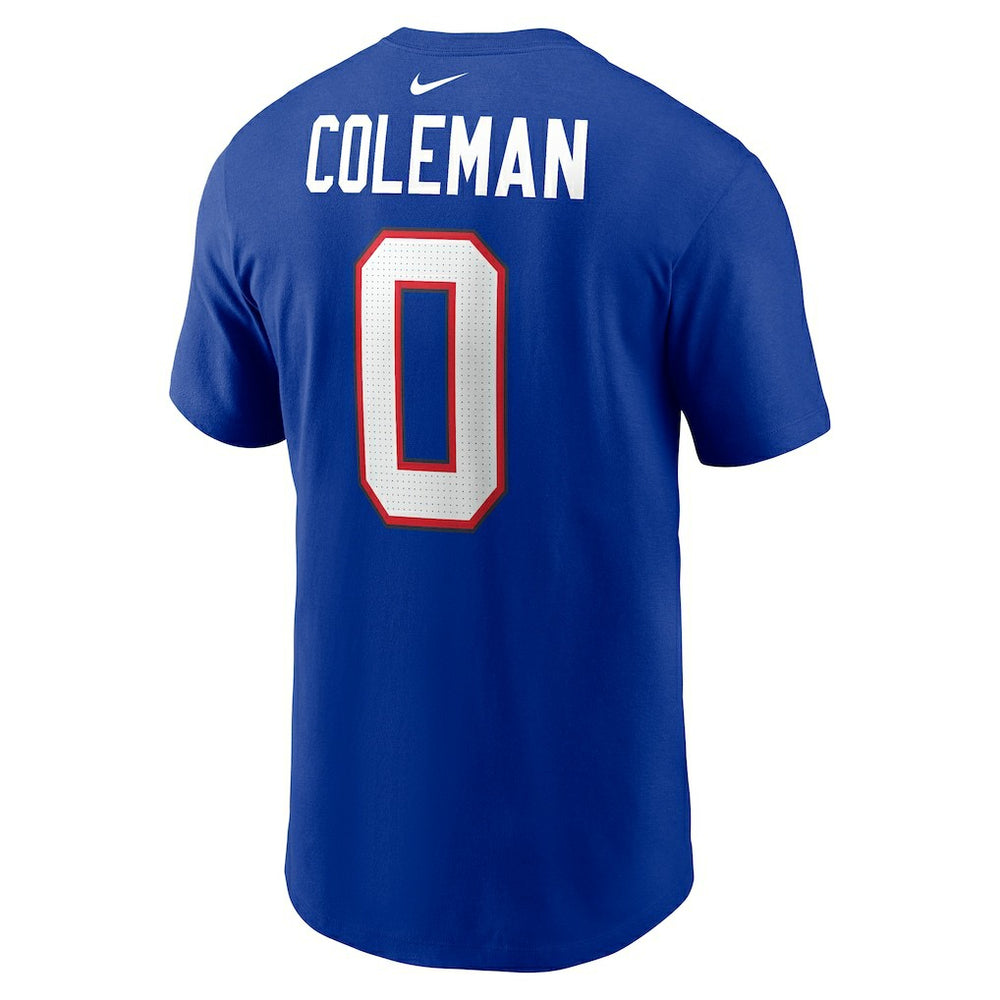 Keon Coleman Buffalo Bills Name & Number T-Shirt Royal - Nike
