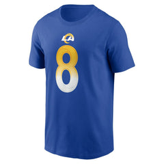 Jared Verse Los Angeles Rams Name & Number T-Shirt Royal - Nike