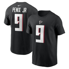 Michael Penix Jr. Atlanta Falcons Name & Number T-Shirt Black - Nike