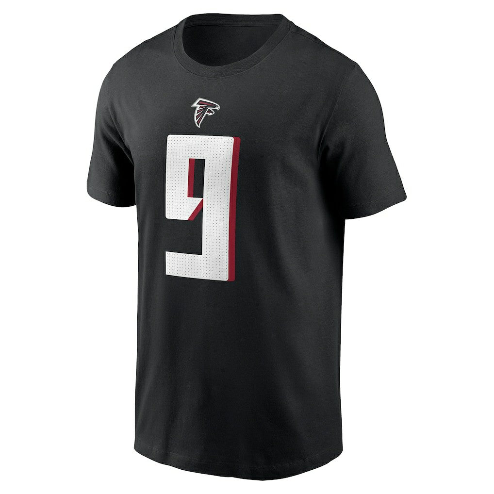 Michael Penix Jr. Atlanta Falcons Name & Number T-Shirt Black - Nike