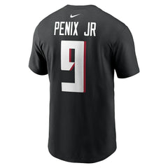 Michael Penix Jr. Atlanta Falcons Name & Number T-Shirt Black - Nike