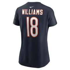Caleb Williams Chicago Bears Women's Name & Number T-Shirt Navy - Nike