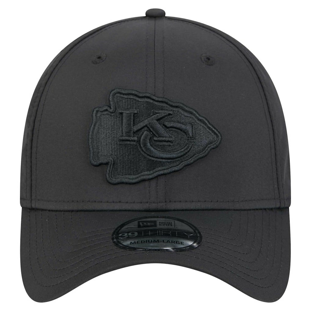 Kansas City Chiefs New Era Hydro 39THIRTY Flex Hat Black - NFL