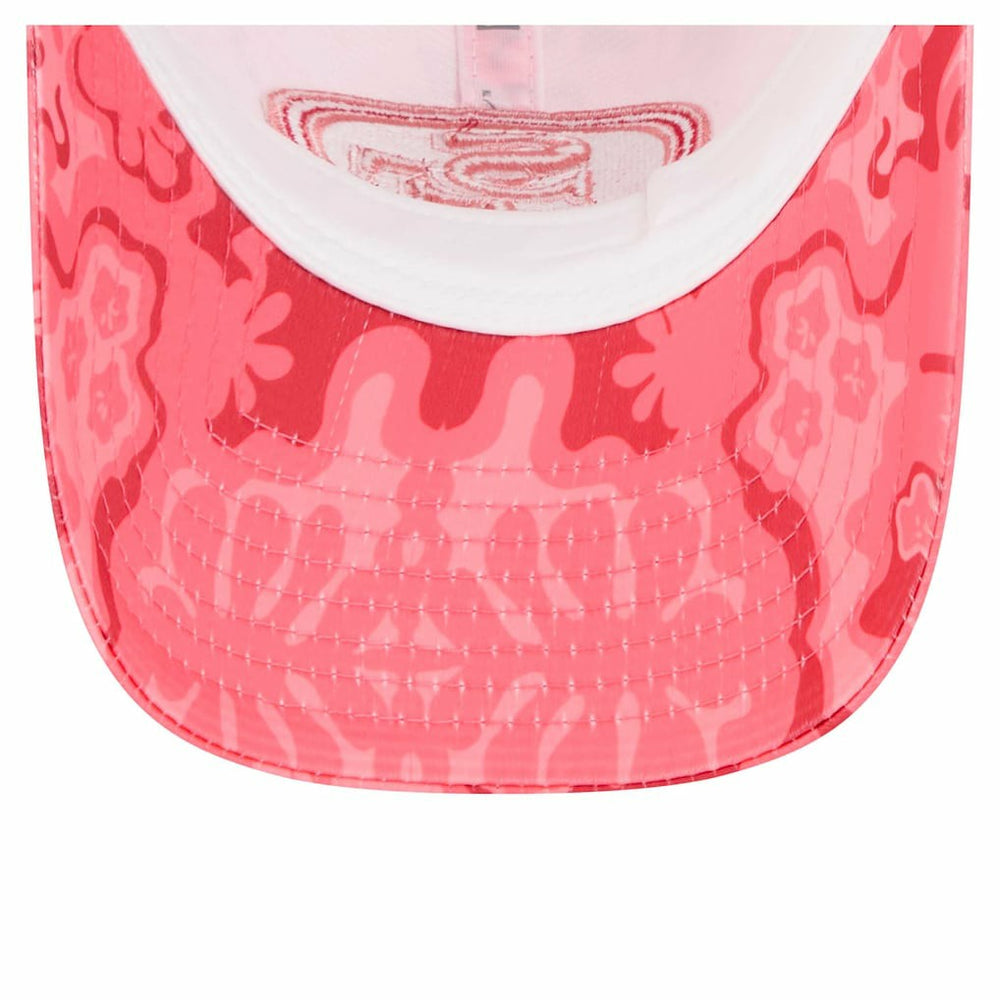 San Francisco 49ers New Era Women's Trippy 9TWENTY Adjustable Hat Scarlet - NFL