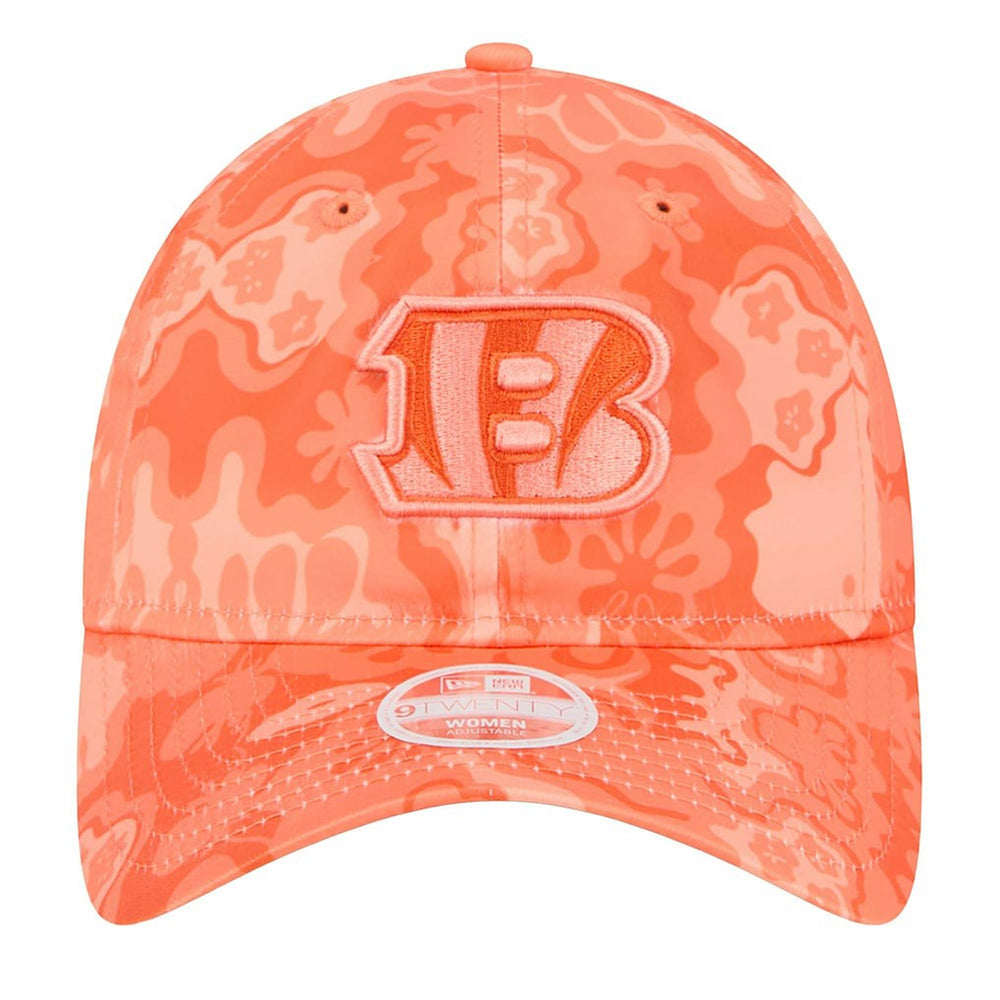 Cincinnati Bengals New Era Women's Trippy 9TWENTY Adjustable Hat Orange - NFL