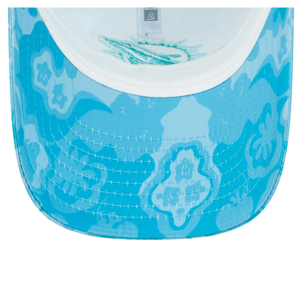 Miami Dolphins New Era Women's Trippy 9TWENTY Adjustable Hat Aqua - NFL