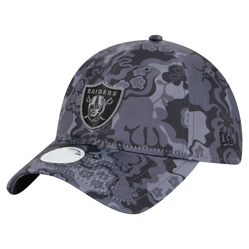 Las Vegas Raiders New Era Women's Trippy 9TWENTY Adjustable Hat Black - NFL