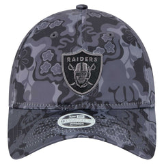Las Vegas Raiders New Era Women's Trippy 9TWENTY Adjustable Hat Black - NFL