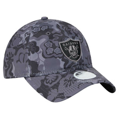 Las Vegas Raiders New Era Women's Trippy 9TWENTY Adjustable Hat Black - NFL