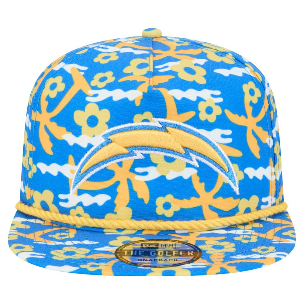 Los Angeles Chargers New Era Wakey Wakey Golfer Snapback Hat Blue - NFL