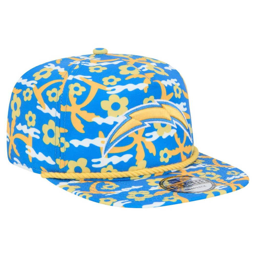 Los Angeles Chargers New Era Wakey Wakey Golfer Snapback Hat Blue - NFL