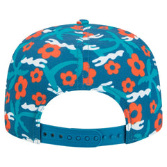 Miami Dolphins New Era Wakey Wakey Golfer Snapback Hat Aqua - NFL