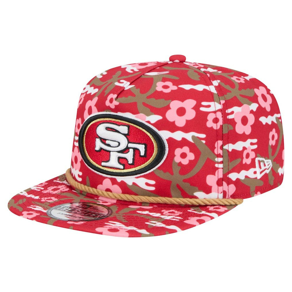 San Francisco 49ers New Era Wakey Wakey Golfer Snapback Hat Scarlet - NFL