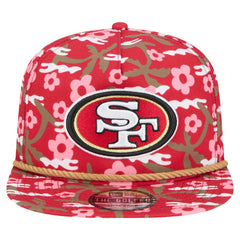San Francisco 49ers New Era Wakey Wakey Golfer Snapback Hat Scarlet - NFL